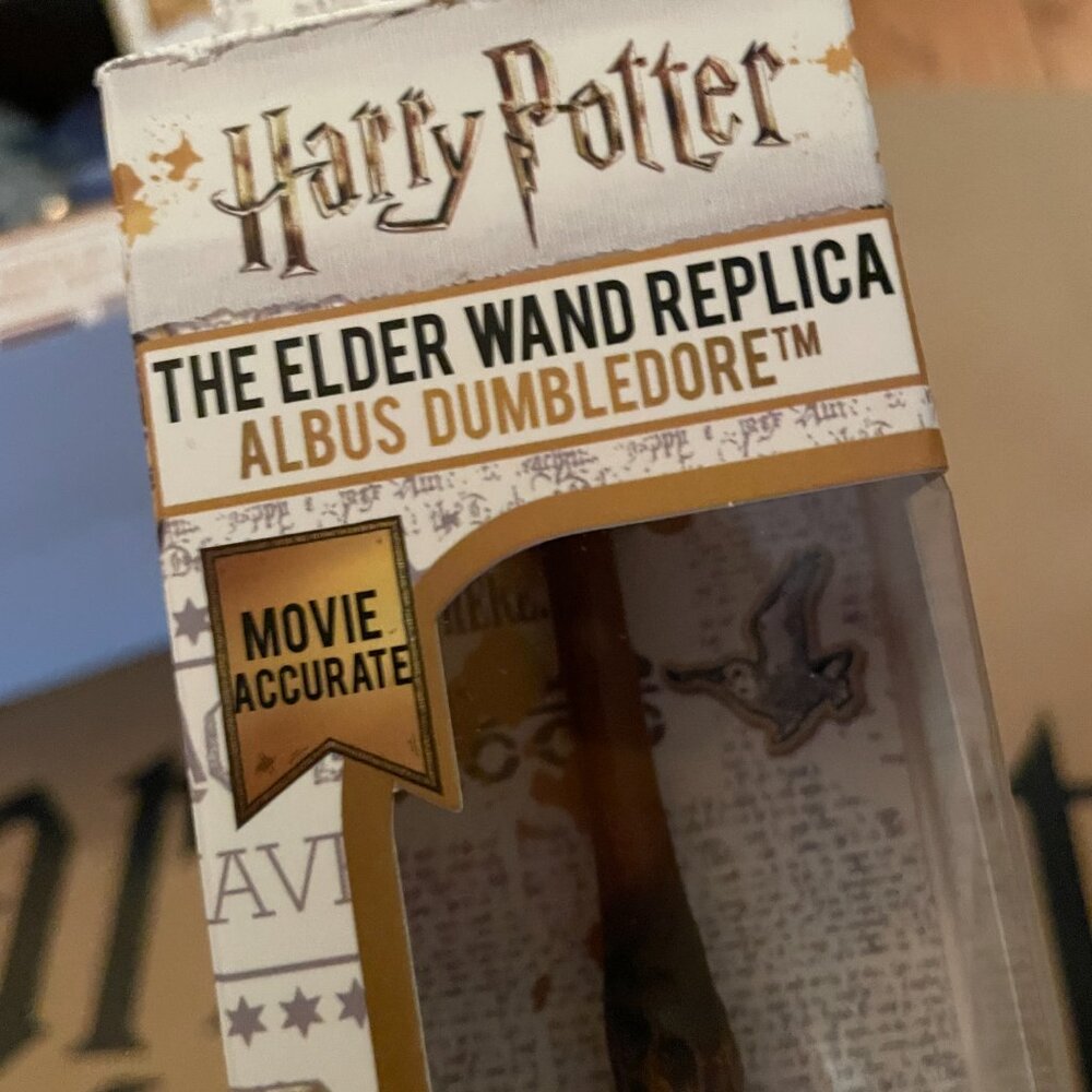 Harry Potter Elder Wand Replica & Ravenclaw Ceramic Mug Saucer Set. Miniso. - Picture 7 of 8